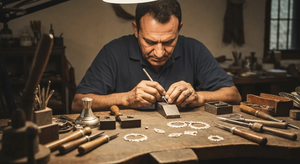 Balinese silversmithing motifs and detail work
